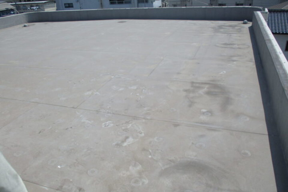 岡山市北区　屋上防水工事の画像