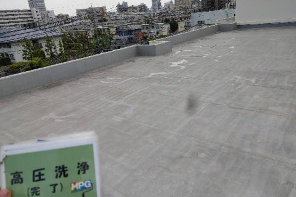 岡山市北区　屋上防水工事の画像