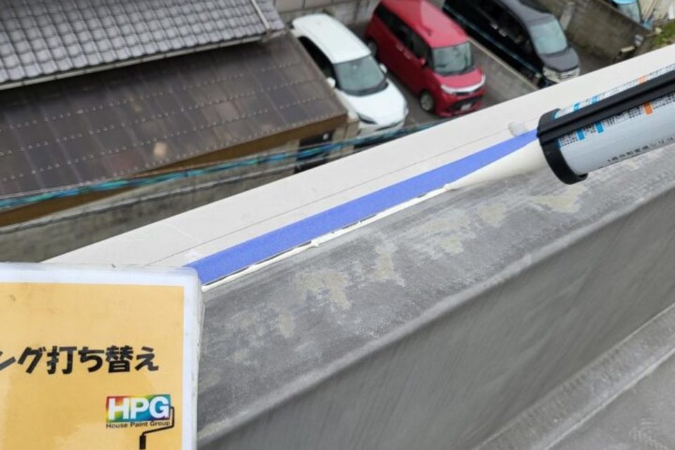 岡山市北区　屋上防水工事の画像