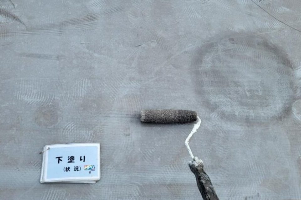 岡山市北区　屋上防水工事の画像