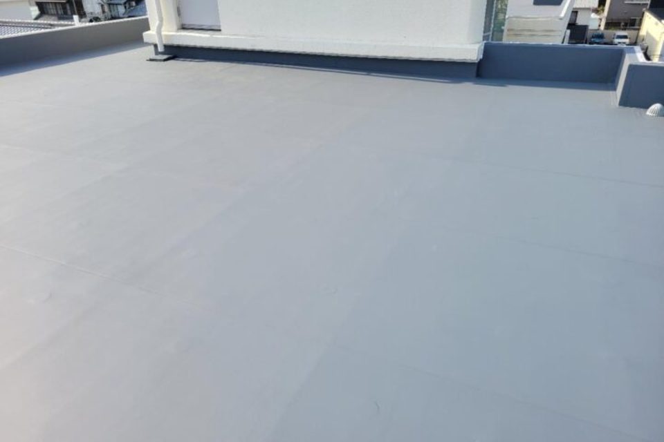 岡山市北区　屋上防水工事の画像