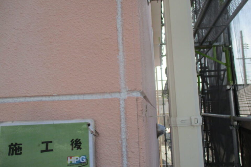 倉敷市連島町　K様アパート　外壁塗装工事の画像