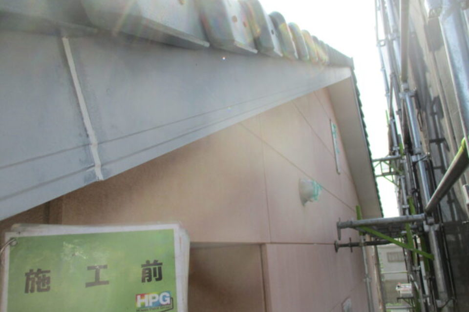 倉敷市連島町　K様アパート　外壁塗装工事の画像