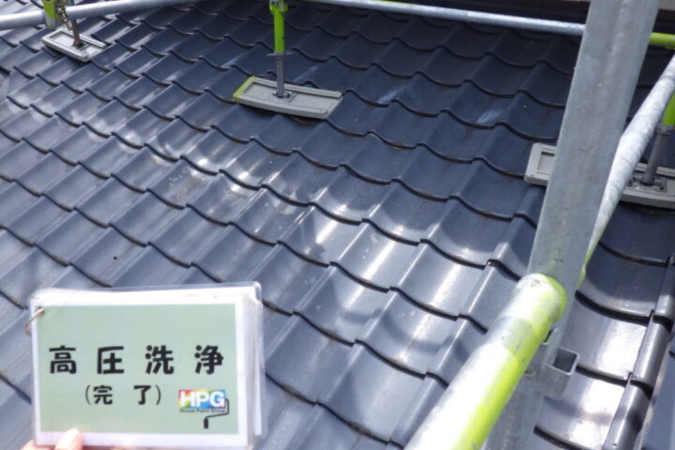 倉敷市徳芳　O様邸　屋根塗装工事の画像