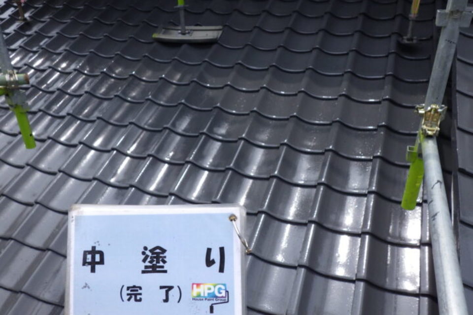 倉敷市徳芳　O様邸　屋根塗装工事の画像