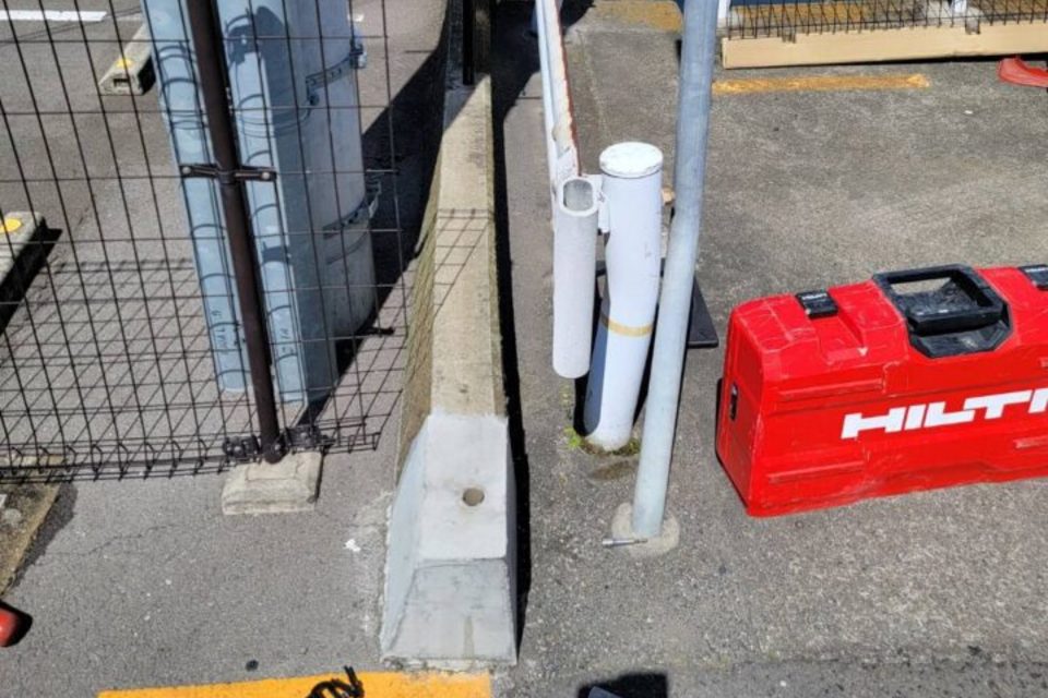 高松市　店舗Ｍ様　フェンス修繕工事の画像