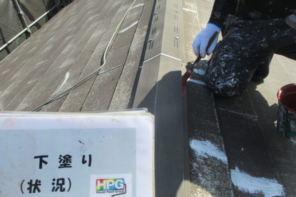 倉敷市福田町　Ｋ様邸　屋根外壁塗装工事の画像