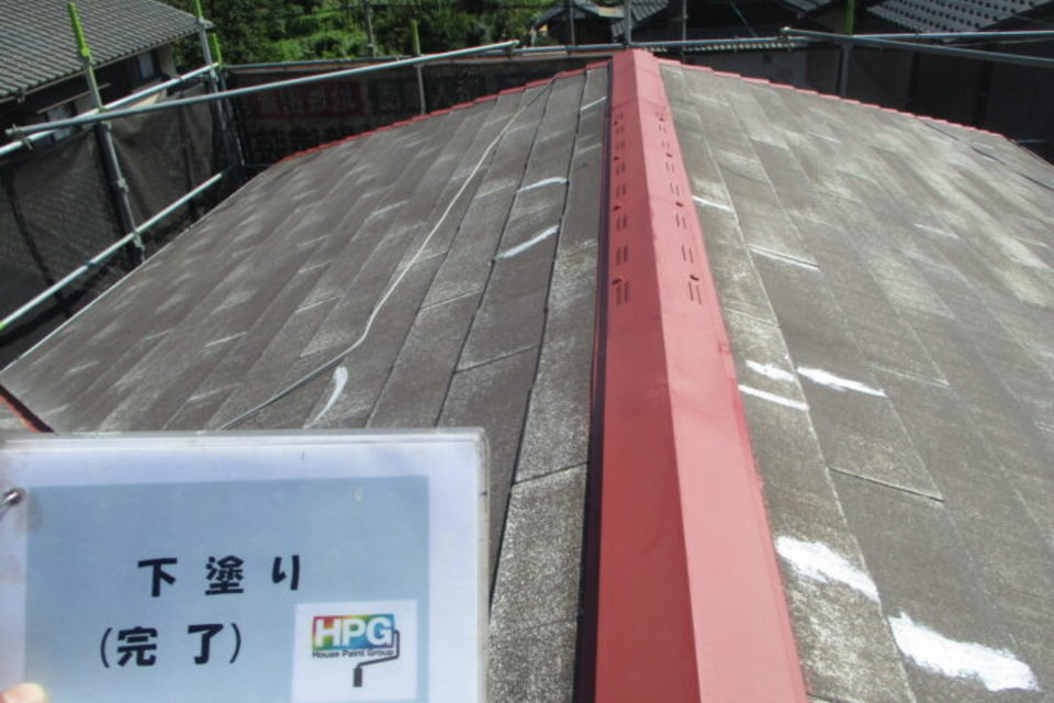 倉敷市福田町　Ｋ様邸　屋根外壁塗装工事の画像