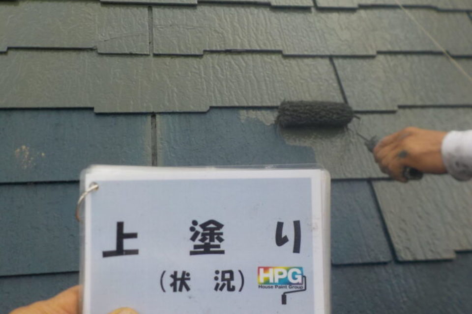 倉敷市四十瀬　Ｍ様邸　屋根・外壁塗装工事の画像