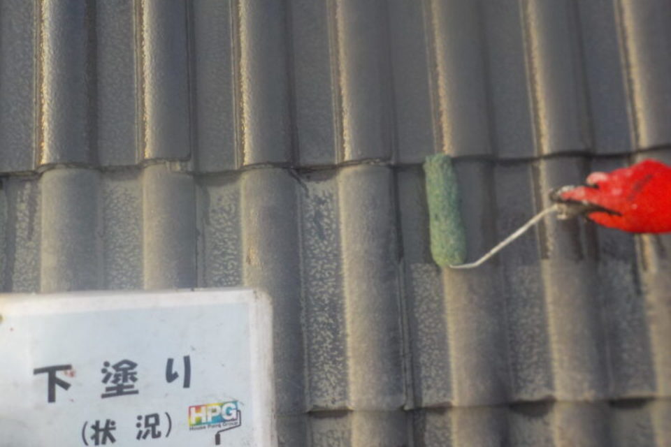 岡山市南区西高崎　Ｈ様邸　屋根・外壁塗装工事の画像