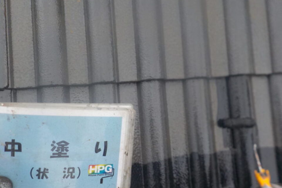 岡山市南区西高崎　Ｈ様邸　屋根・外壁塗装工事の画像