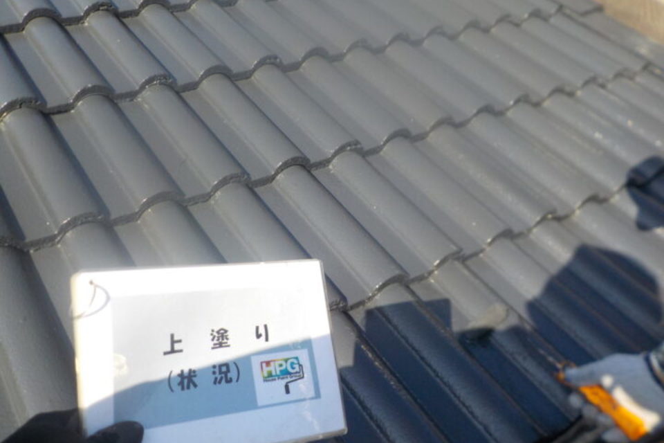 岡山市南区西高崎　Ｈ様邸　屋根・外壁塗装工事の画像