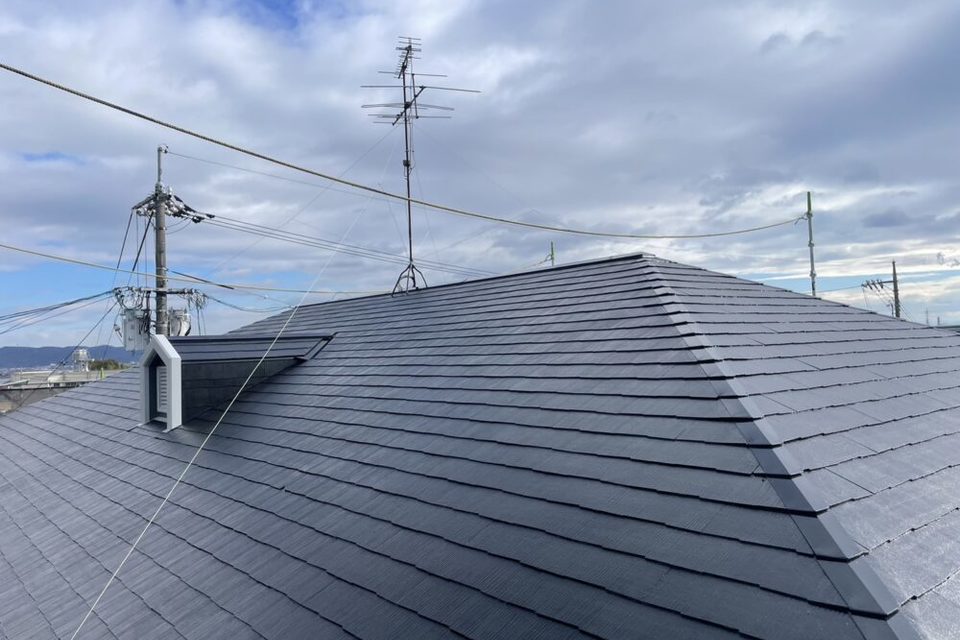 倉敷市玉島　アパートＨ様　屋根・外壁塗装工事の画像