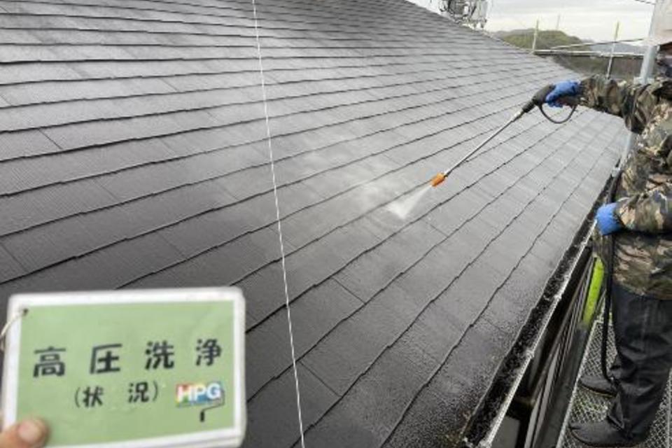 倉敷市玉島　アパートＨ様　屋根・外壁塗装工事の画像