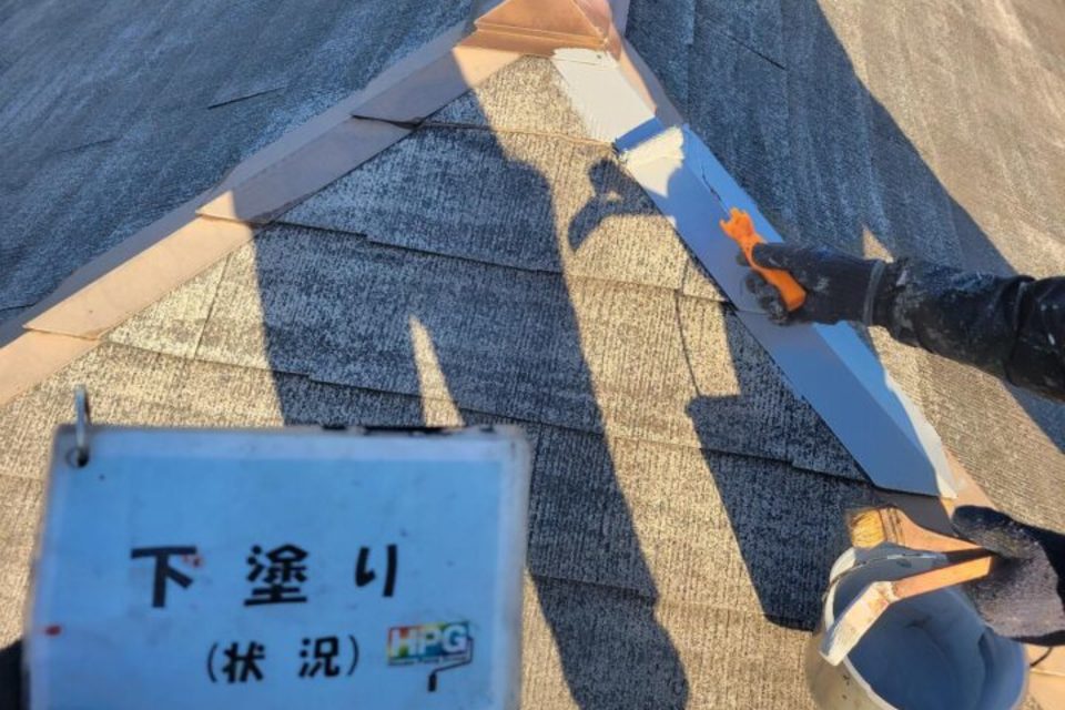 倉敷市玉島　アパートＨ様　屋根・外壁塗装工事の画像