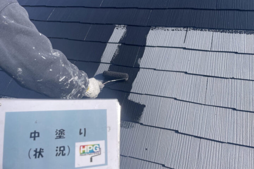 倉敷市玉島　アパートＨ様　屋根・外壁塗装工事の画像