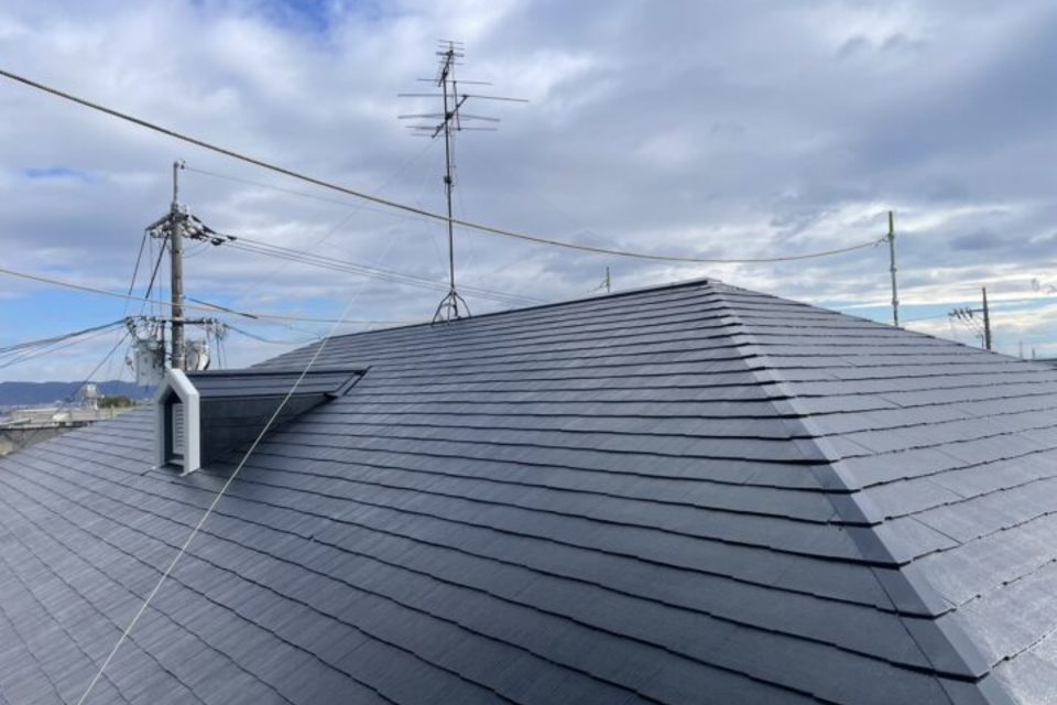 倉敷市玉島　アパートＨ様　屋根・外壁塗装工事の画像