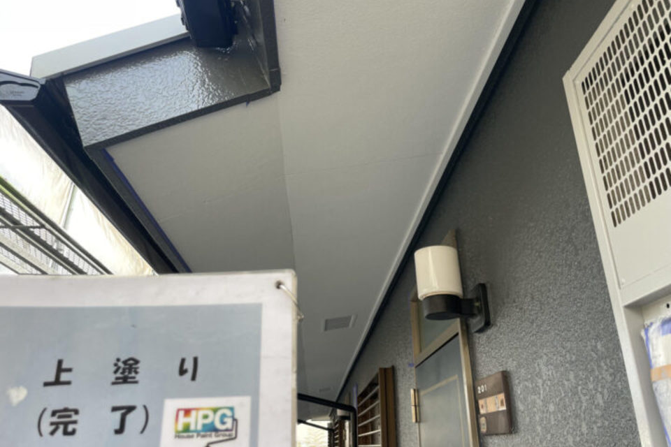 倉敷市玉島　アパートＨ様　屋根・外壁塗装工事の画像