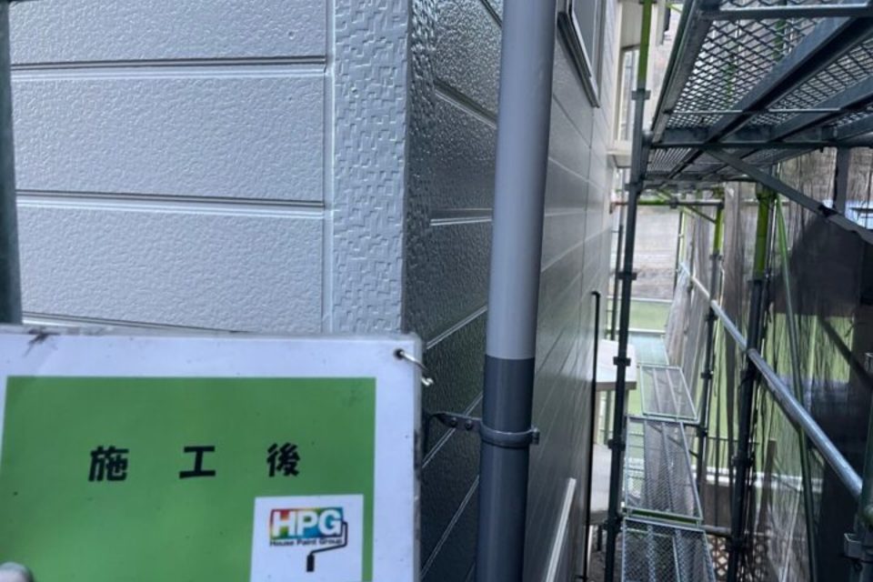 倉敷市福田町　Ｕコーポ様　外壁塗装工事の画像