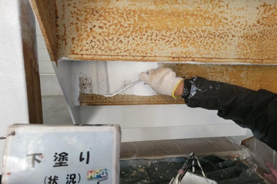 倉敷市福田町　Ｕコーポ様　外壁塗装工事の画像