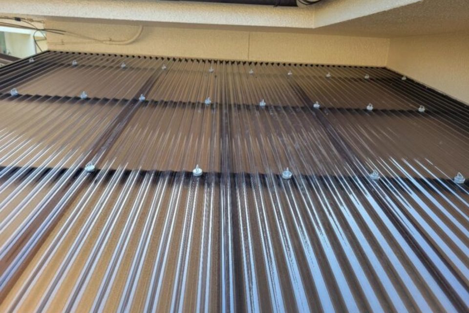 倉敷市広江　Ｍ様邸　波板交換の画像