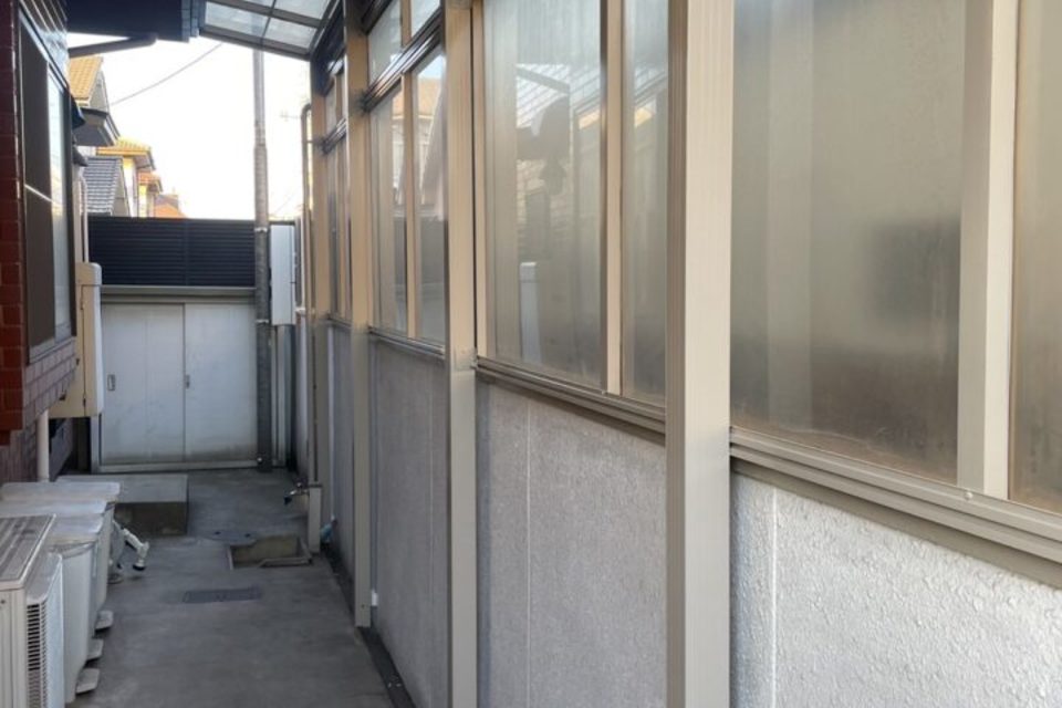 倉敷市中畝　Ｙ様邸　外塀笠木ほか塗装工事の画像