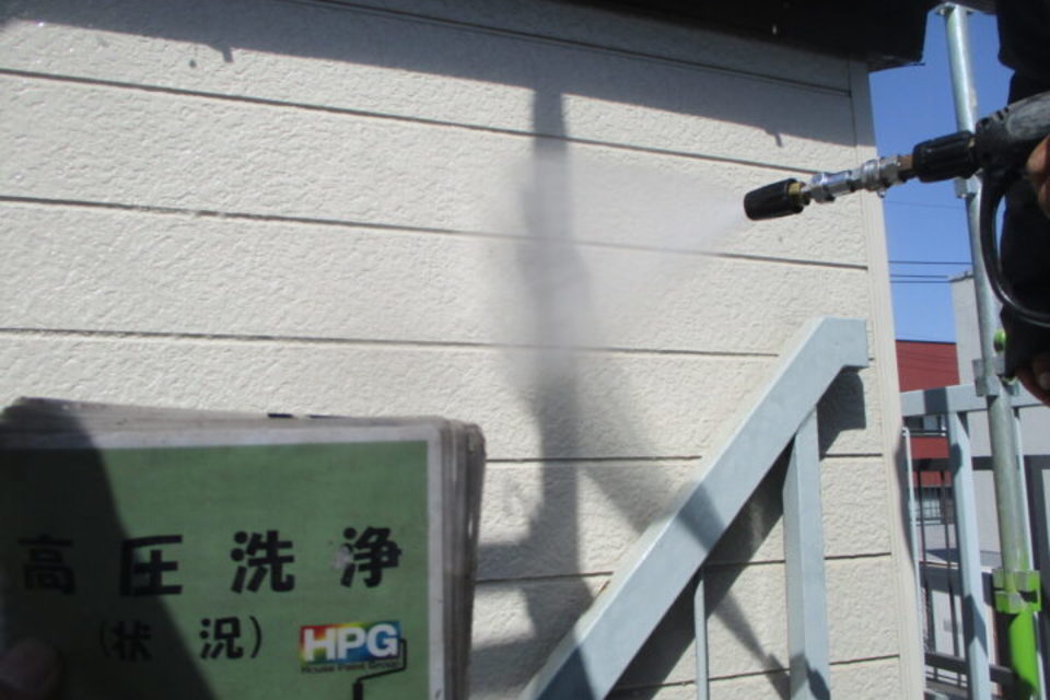 倉敷市水島　Ｎ店舗様　外壁塗装工事の画像