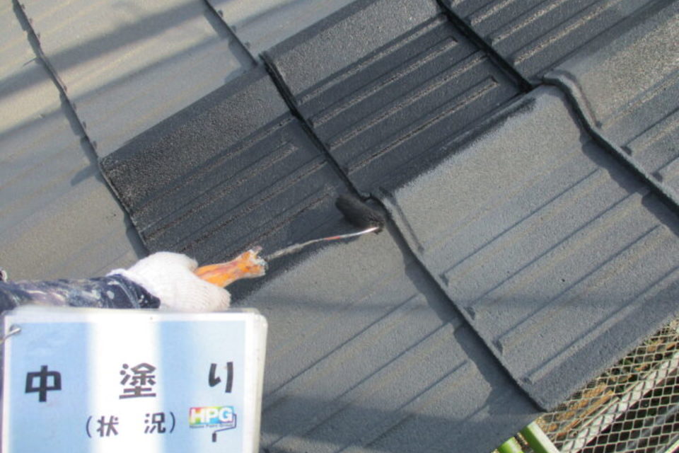 倉敷市玉島　Ｈ様邸　屋根・外壁塗装工事の画像