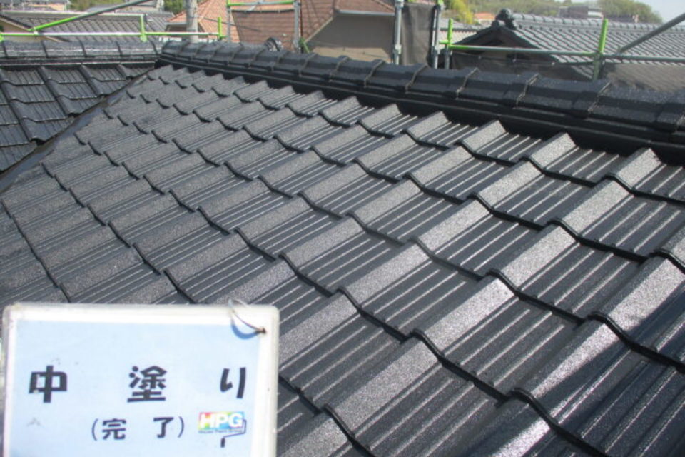 倉敷市玉島　Ｈ様邸　屋根・外壁塗装工事の画像