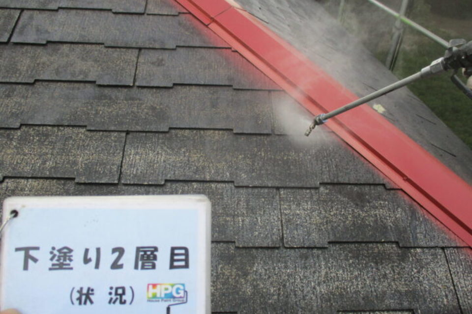 倉敷市上富井　Ｔ様邸　屋根・外壁塗装工事の画像