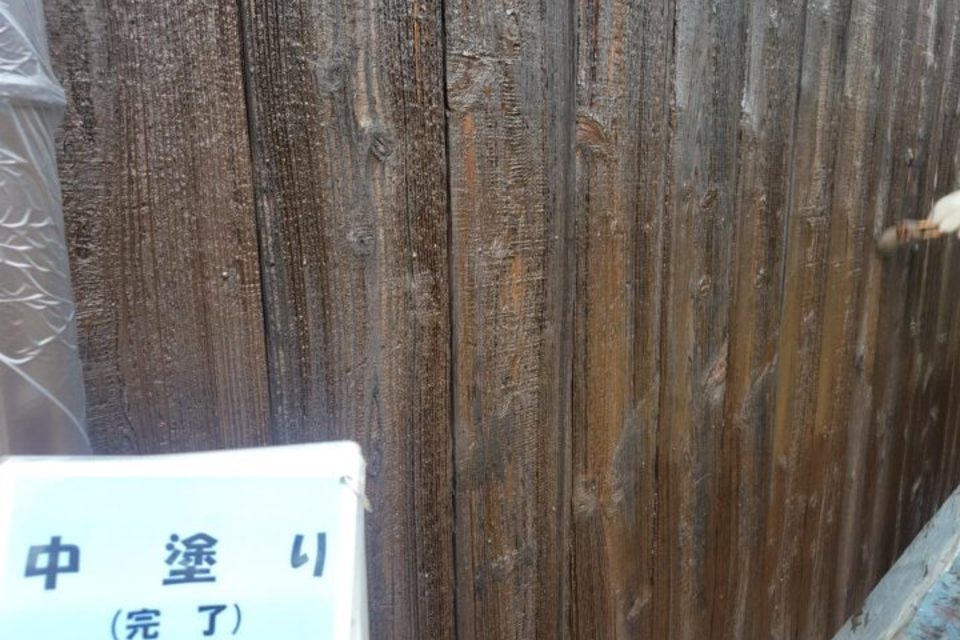倉敷市連島町　K様邸　木部塗装工事の画像