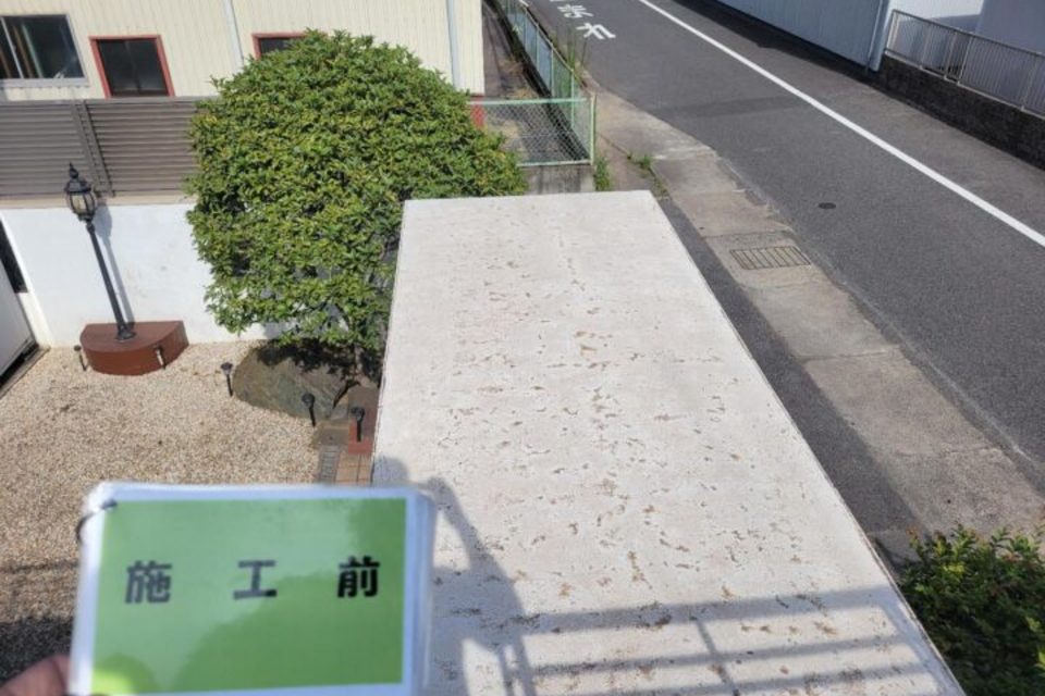 倉敷市中畝　Ｙ様邸　屋根・外壁塗装工事の画像