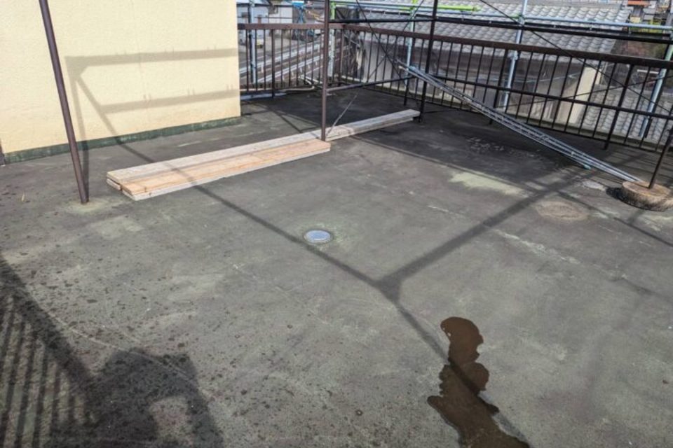 倉敷市　Ｉ様邸　屋上防水・外壁塗装工事の画像
