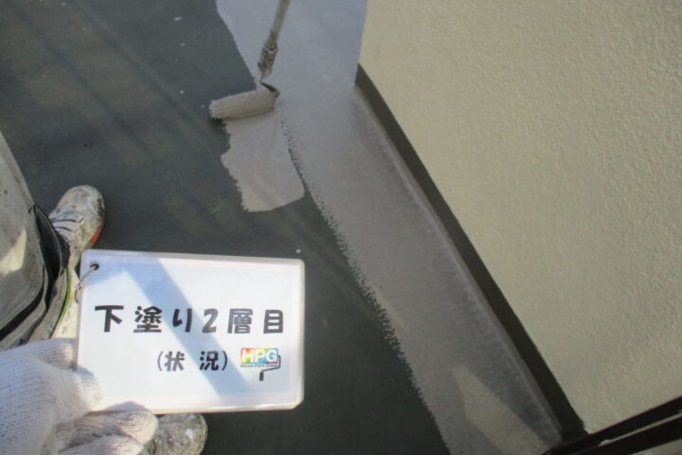 倉敷市　Ｉ様邸　屋上防水・外壁塗装工事の画像