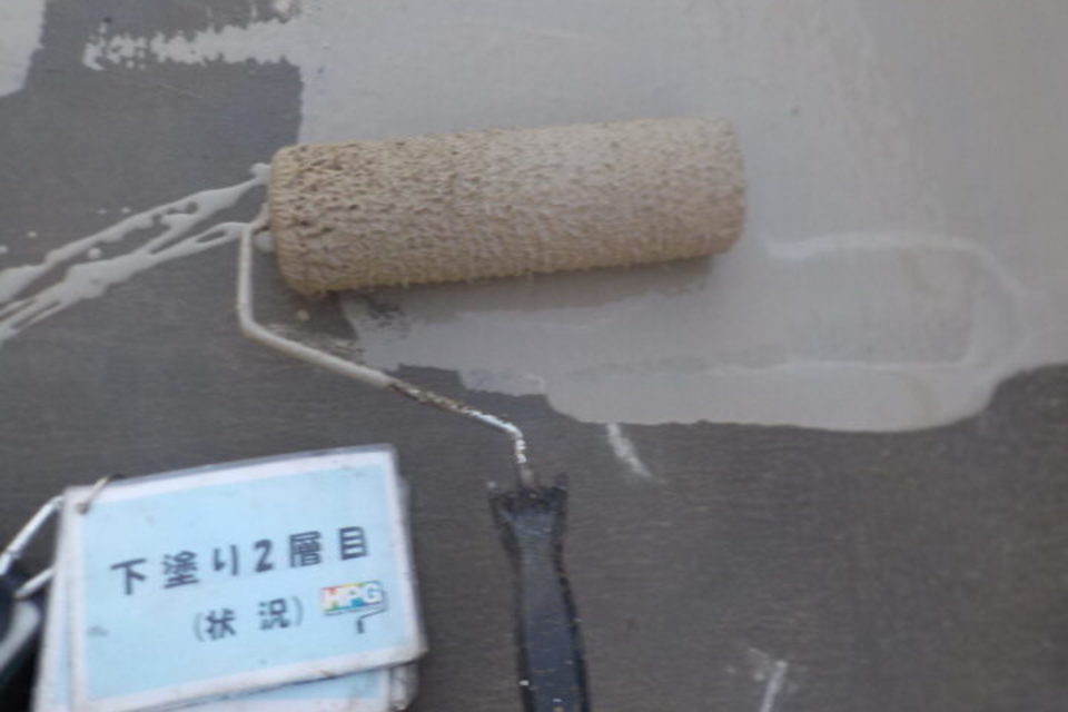 倉敷市船穂町　Ｈ様邸　外壁塗装・防水工事の画像