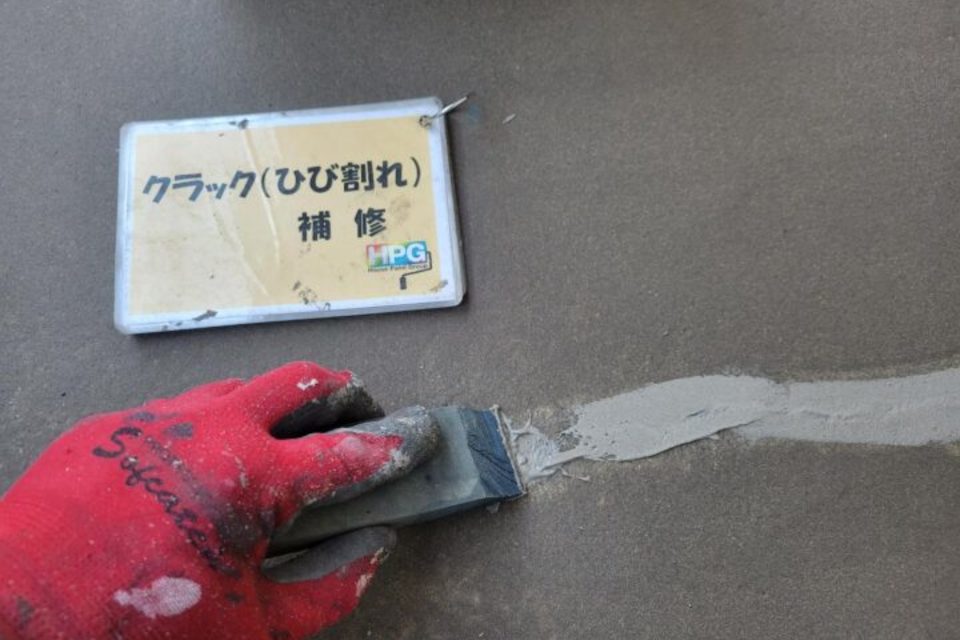 倉敷市連島町　Ｙ様アパート　廊下防水メンテナンス工事の画像