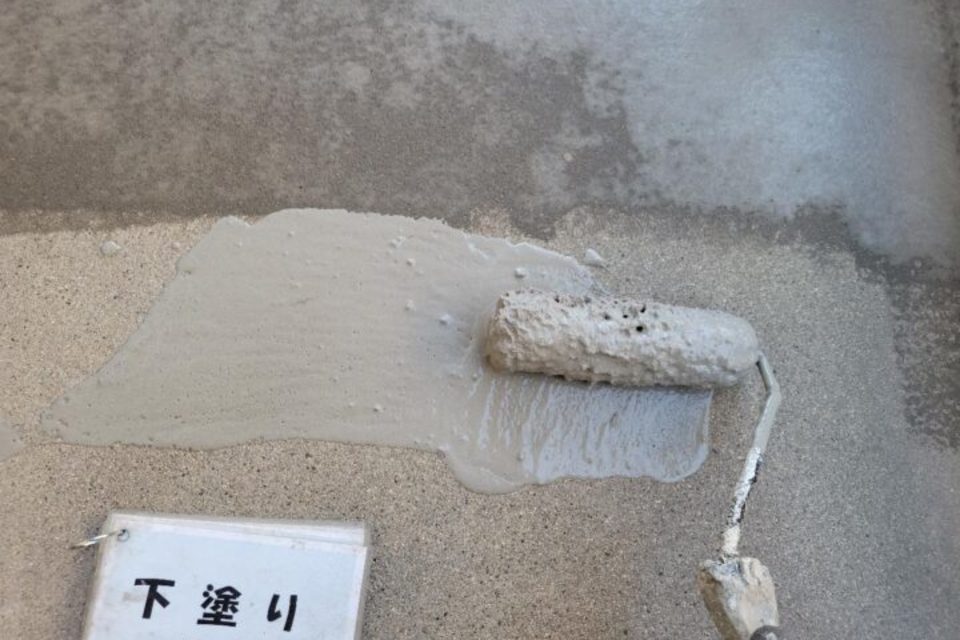 倉敷市連島町　Ｙ様アパート　廊下防水メンテナンス工事の画像