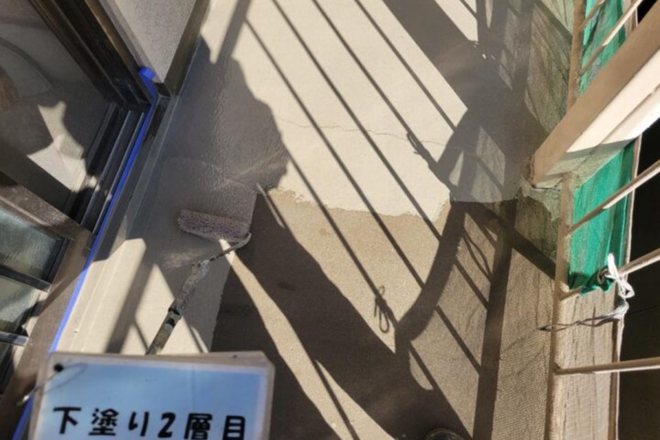 倉敷市連島町　Ｙ様アパート　廊下防水メンテナンス工事の画像