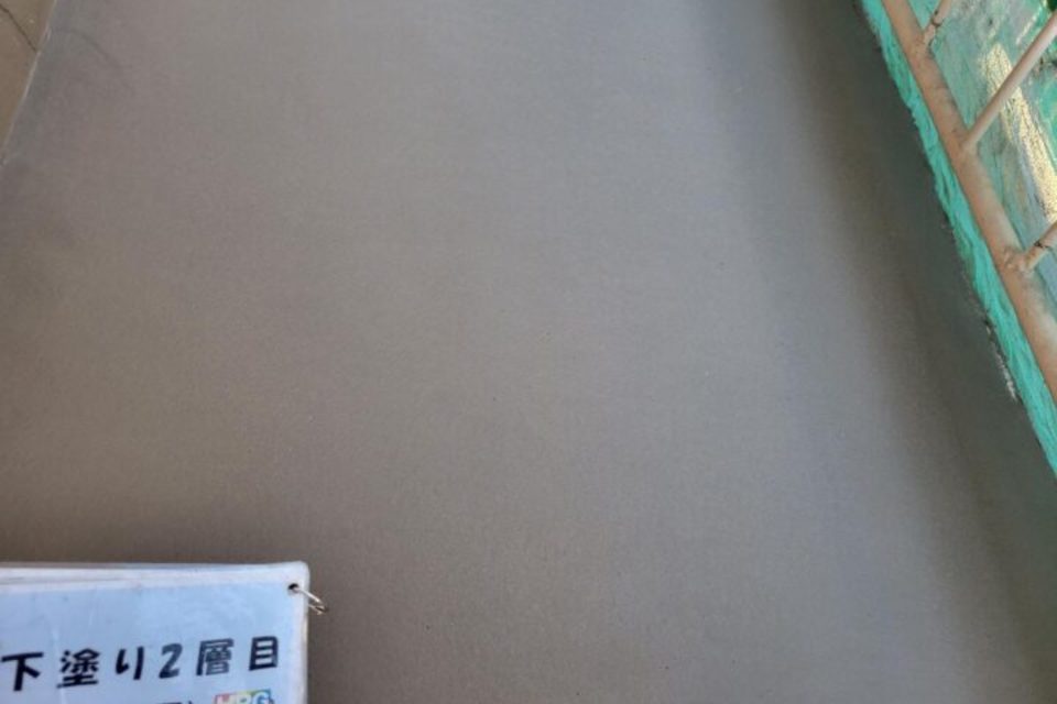 倉敷市連島町　Ｙ様アパート　廊下防水メンテナンス工事の画像