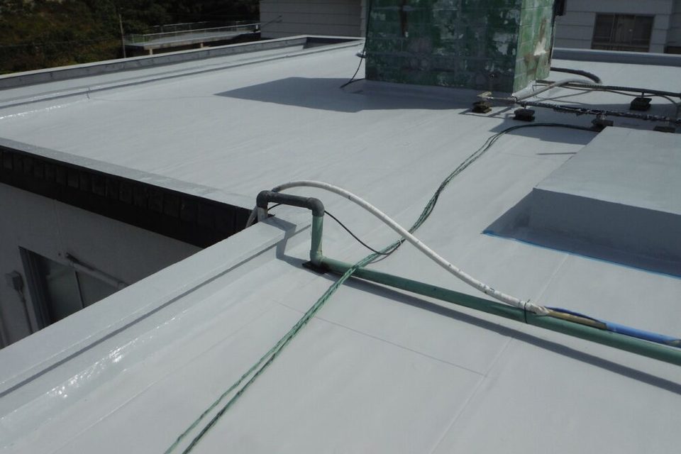 山口県萩市　ホテルＨ様　屋上防水工事の画像