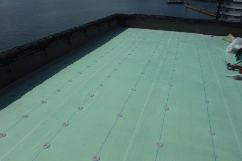 山口県萩市　ホテルＨ様　屋上防水工事の画像