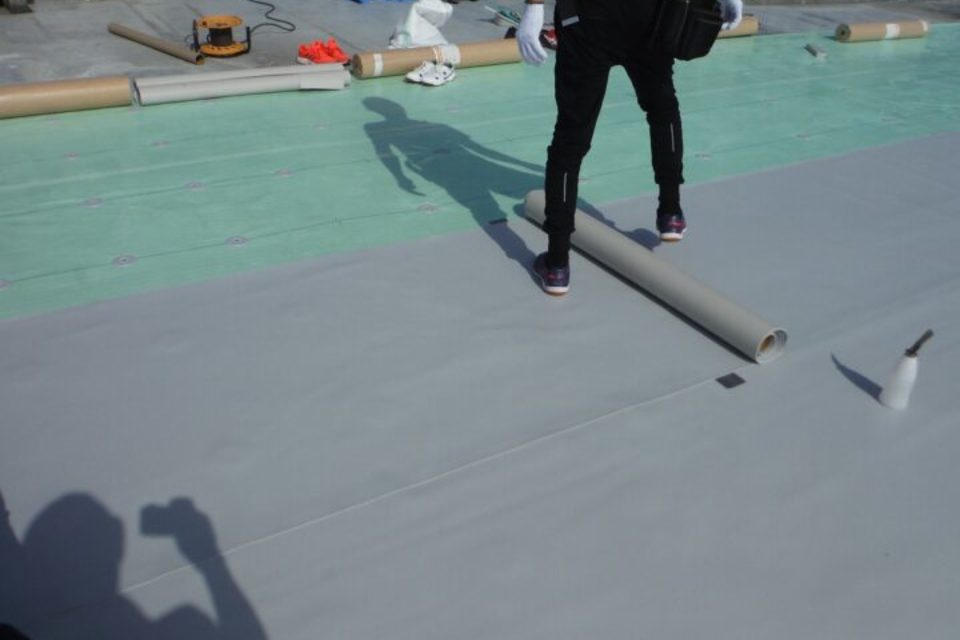 山口県萩市　ホテルＨ様　屋上防水工事の画像