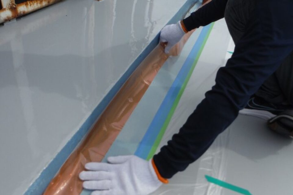 山口県萩市　ホテルＨ様　屋上防水工事の画像