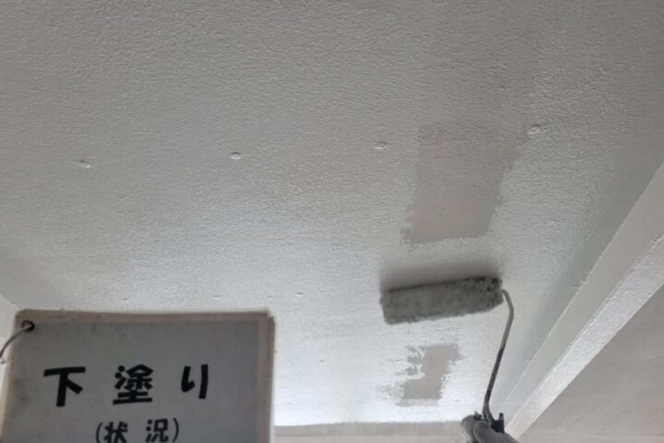 山口県萩市　ホテルＨ様　大浴場防水・室内塗装工事の画像