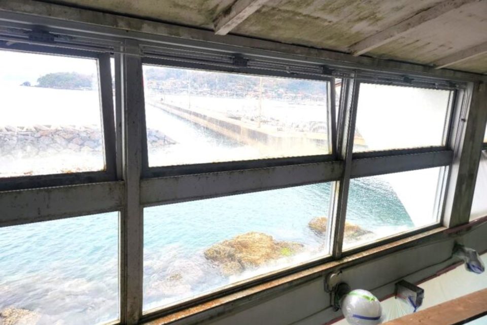 山口県萩市　ホテルＨ様　大浴場防水・室内塗装工事の画像