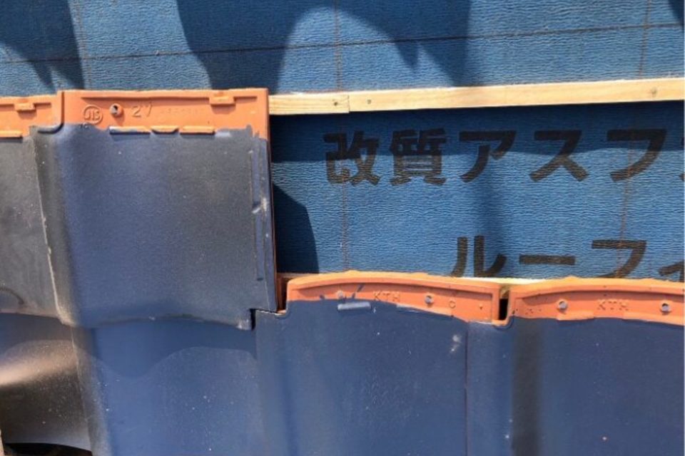 倉敷市連島町　Ｏ様貸家　屋根葺き替え工事の画像
