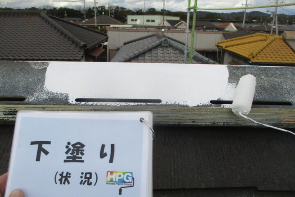倉敷市東塚　アパートＳ様　屋根・外壁塗装工事の画像