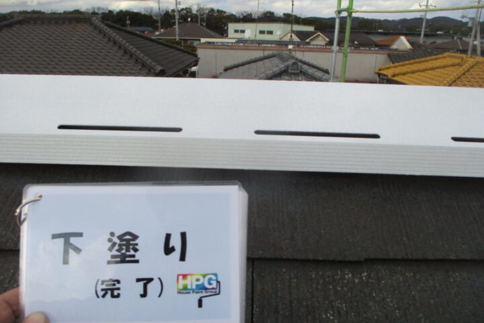 倉敷市東塚　アパートＳ様　屋根・外壁塗装工事の画像