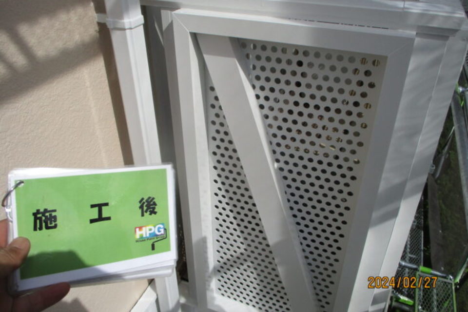 倉敷市東塚　アパートＳ様　屋根・外壁塗装工事の画像
