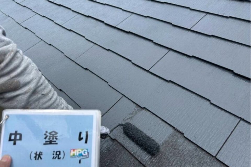 倉敷市神田　Ｍ様邸　屋根・外壁塗装工事の画像